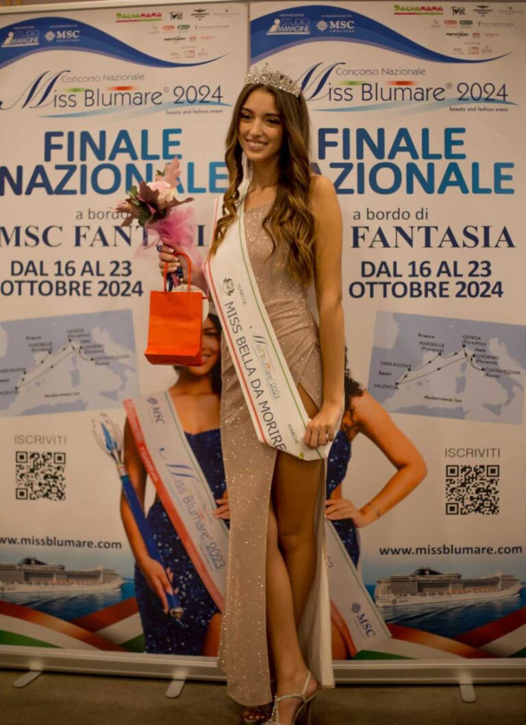 MISS BLUMARE 2024 BRILLANO IN CROCIERA