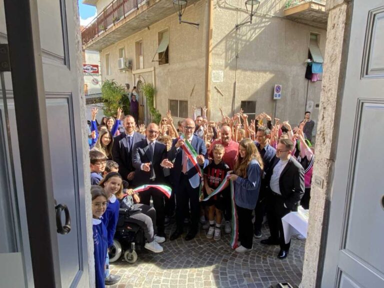 Colli del Tronto: inaugurato il Centro di Aggregazione Sociale Giovanile Ferdinando Cicconi