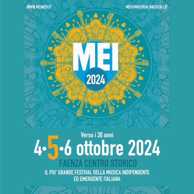 MEI 2024 a Faenza dal 4 all’6 Ottobre