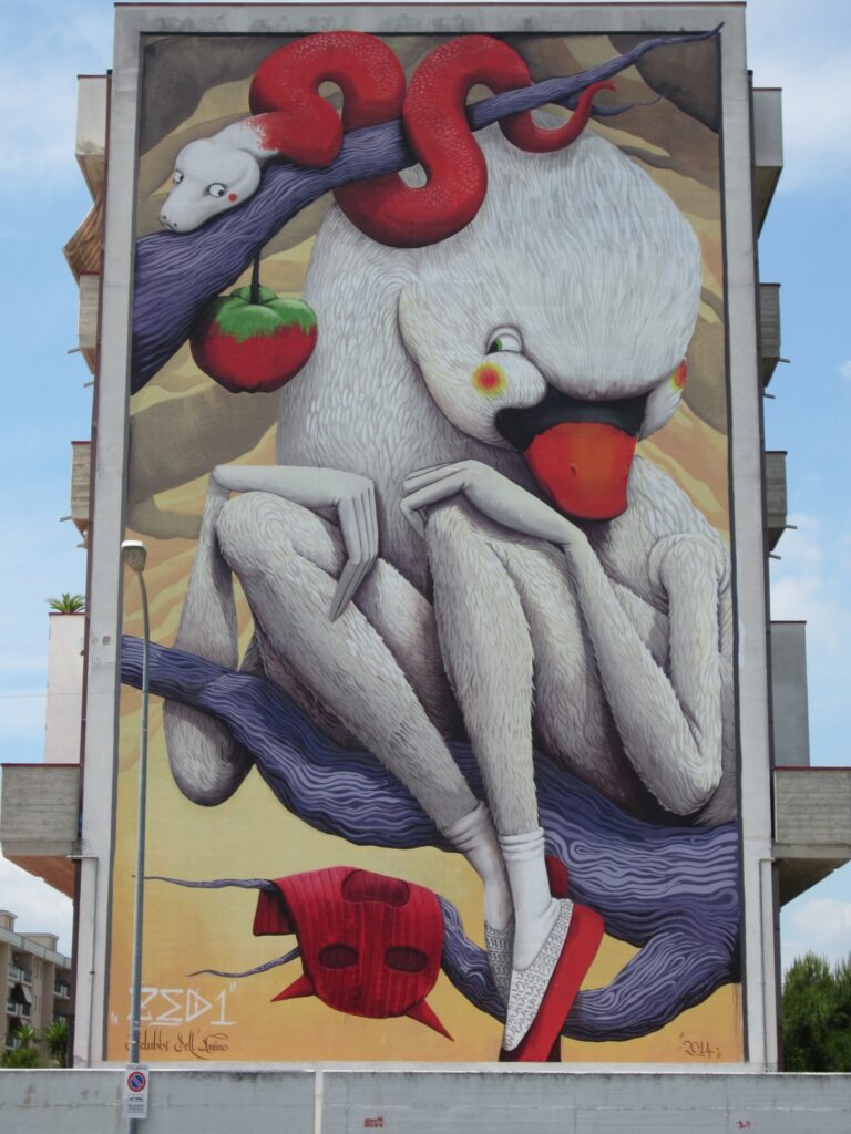 MURALI SCOMPARSI, “Colpevoli di un peccato non commesso”