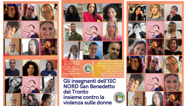 Contro la violenza sulle donne: i docenti dell’Isc Nord ci mettono la faccia 