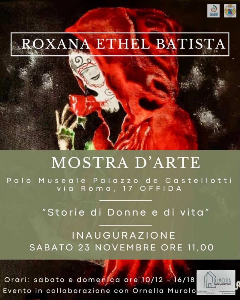 Roxana Ethel Batista, ‘Storie di Donne e di vita’