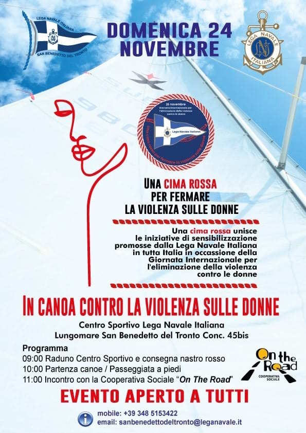 UNA CIMA ROSSA PER FERMARE LA VIOLENZA SULLE DONNE