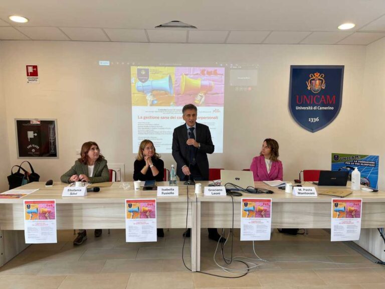 Convegno UniCam in occasione della Giornata contro la violenza sulle donne