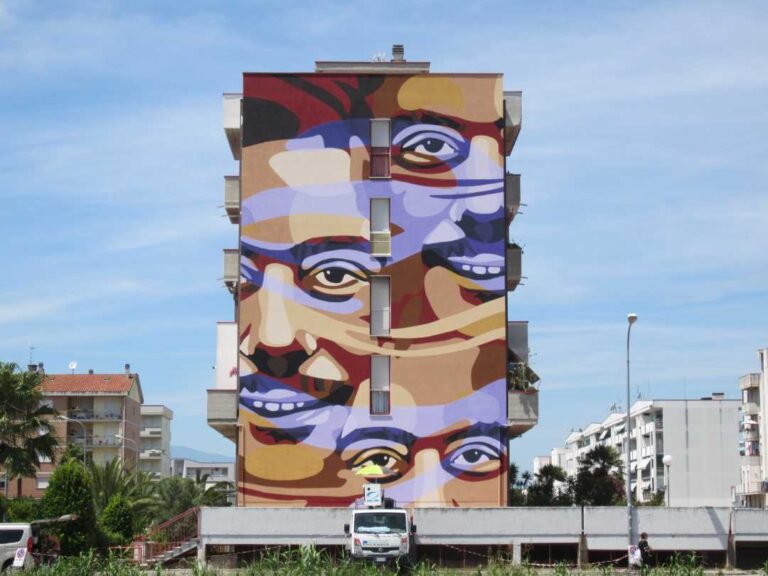 MURALI SCOMPARSI, “Dedicato ad Andrea Pazienza”