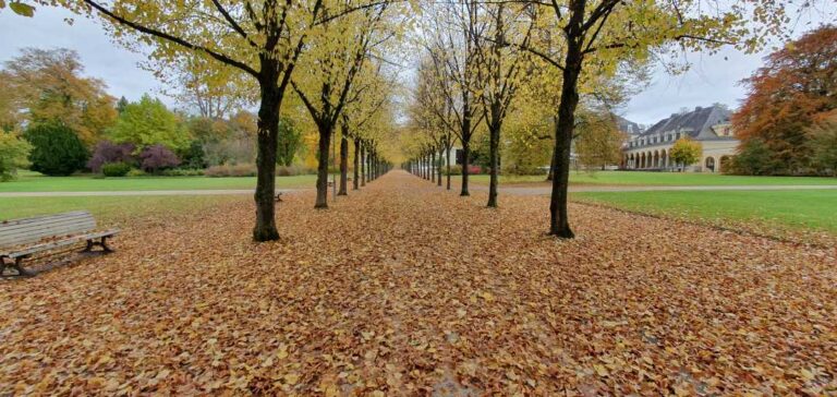Bad Pyrmont, autunno al Parco Termale