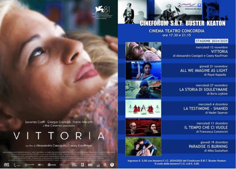VITTORIA di Alessandro Cassigoli e Casey Kauffman al cineforum