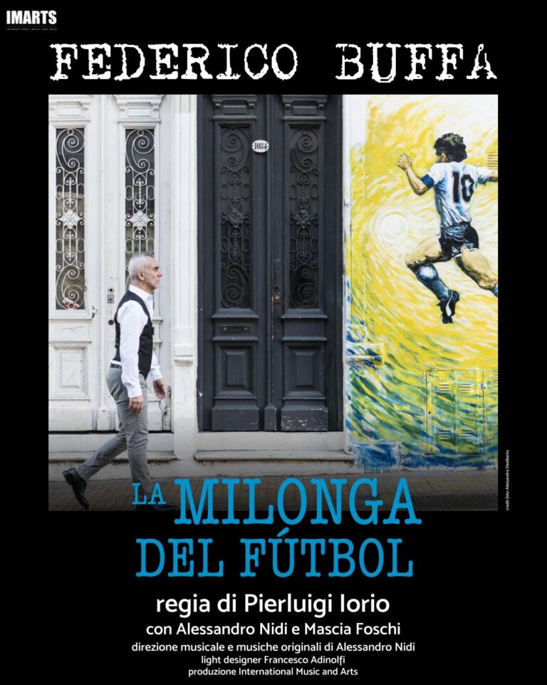 FEDERICO BUFFA, ‘LA MILONGA DEL FÚTBOL’ a Le Muse