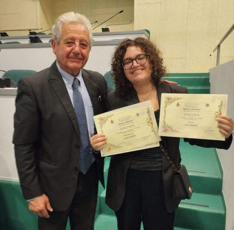 Concorso nazionale “Riviera Adriatica”, Letizia Mattoni prima classificata nella sezione poesia
