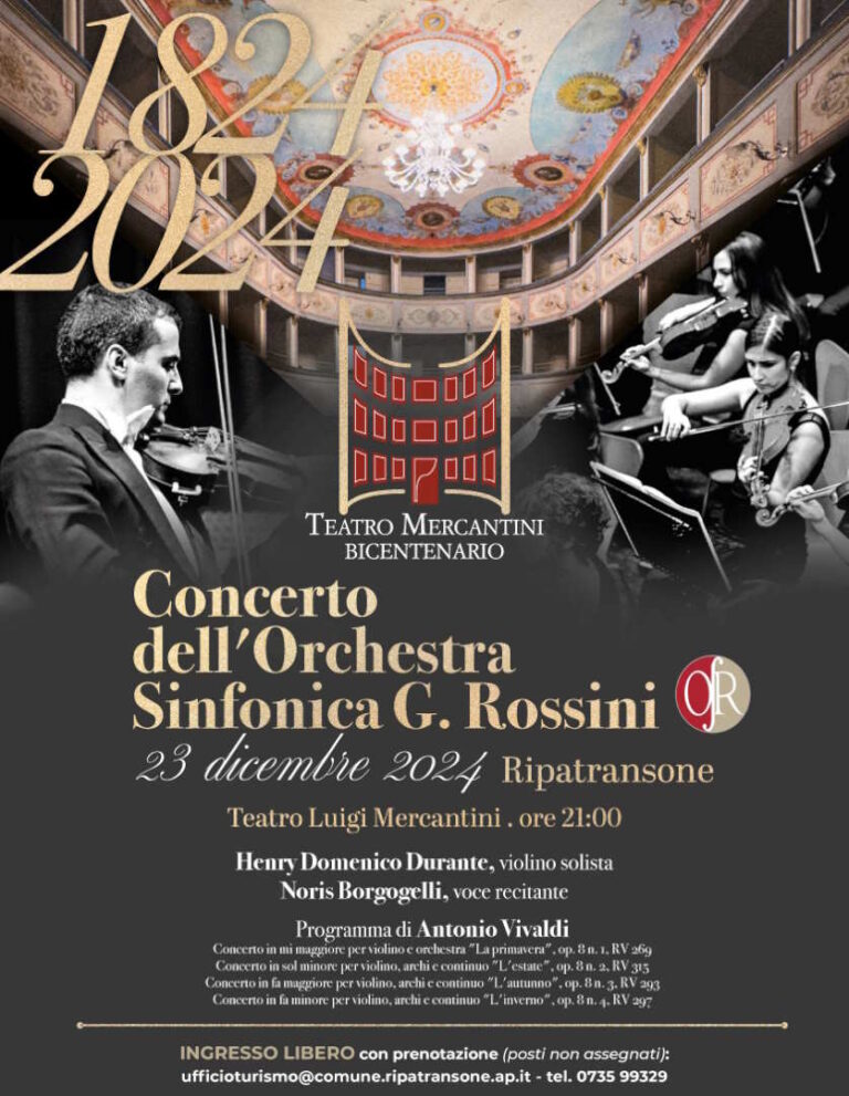 Teatro Luigi Mercantini, 1824-2024: duecento anni di cultura e emozioni