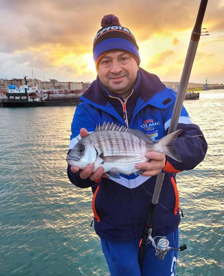 Pesca sportiva, canna da riva: Zefferino Guidi vince a Civitavecchia il Trofeo di Natale per Telethon