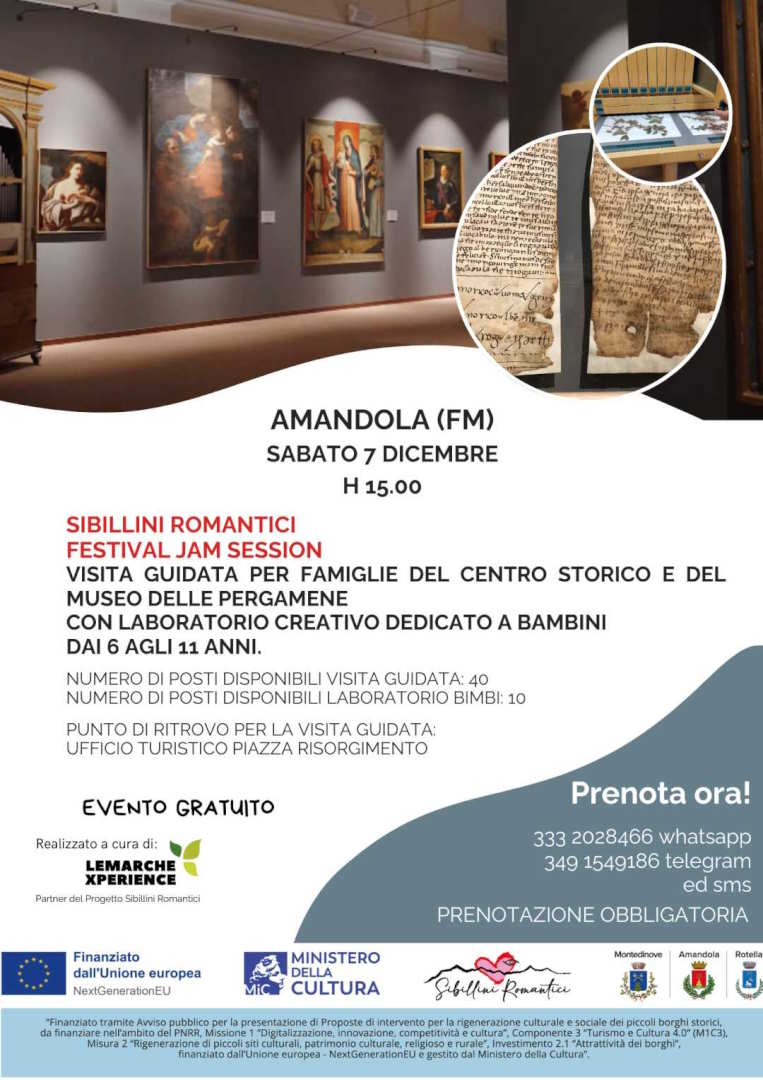 SIBILLINI ROMANTICI: Weekend dell’Immacolata, Evento per famiglie con bambini