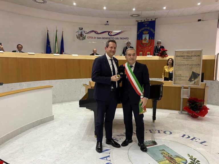Il Premio Truentum 2024 conferito al professor Francesco Franceschi