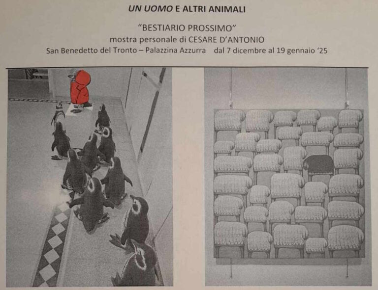 Un Uomo ed altri Animali alla Palazzina Azzurra