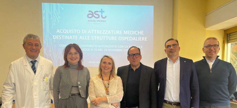 NUOVE STRUMENTAZIONI PER GLI OSPEDALI DI ASCOLI PICENO E SAN BENEDETTO DEL TRONTO