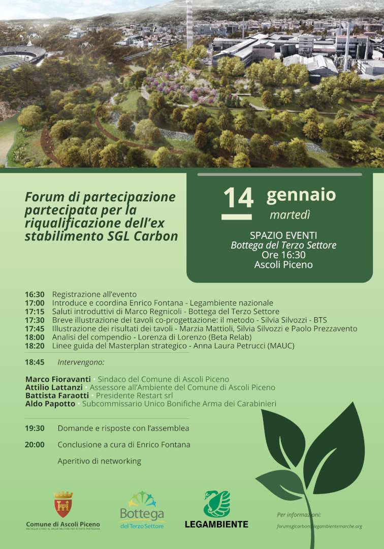 Dalla bonifica alla riqualificazione: una strategia condivisa per l’area ex SGL Carbon