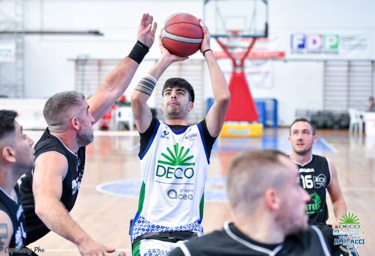 Basket in carrozzina, l’Amicacci ritrova la vittoria a Bergamo e guarda all’Europa