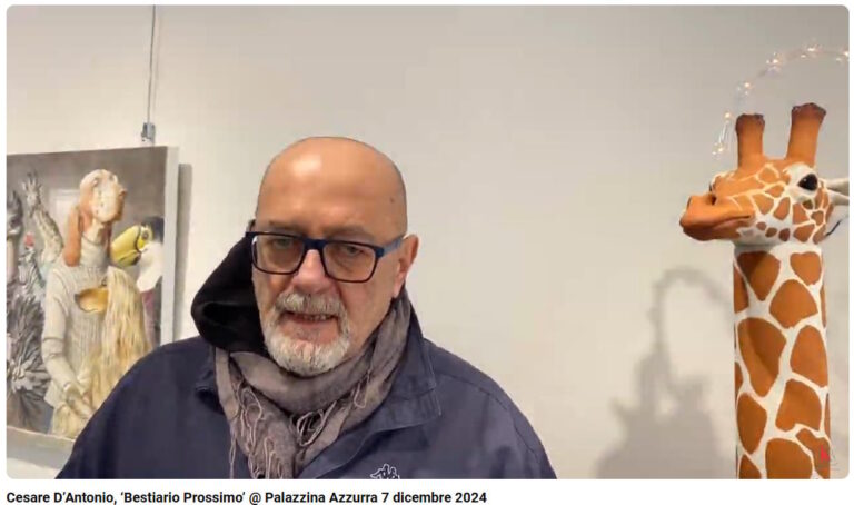 Cesare D’Antonio e il “Bestiario Prossimo”