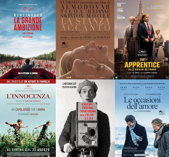 Dopo la pausa festiva, il Cineforum  riprenderà  i propri appuntamenti al Cinema Teatro  Concordia