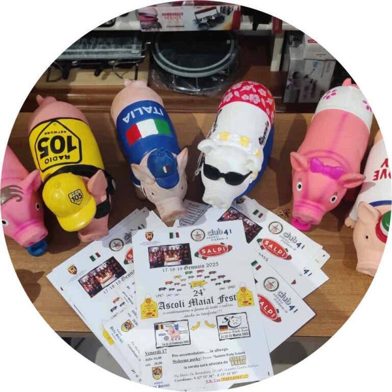 Carica dei 200 per la 24a Ascoli Maial Fest