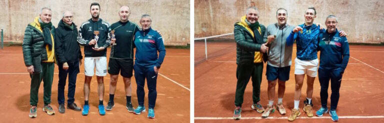 Torneo di tennis ‘Palle di Natale’, vincono Matteo Alocco e Mattia Bartolacci