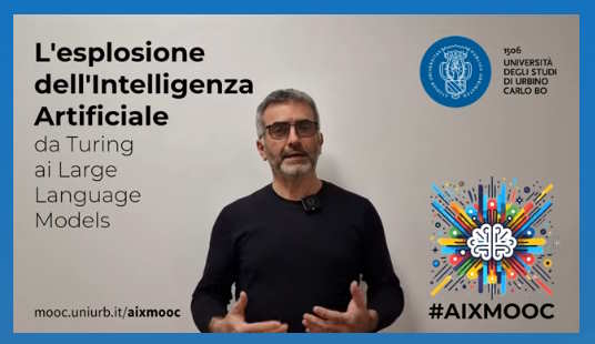 L’esplosione dell’Intelligenza Artificiale. Inizia il 21 gennaio il nuovo MOOC di Uniurb
