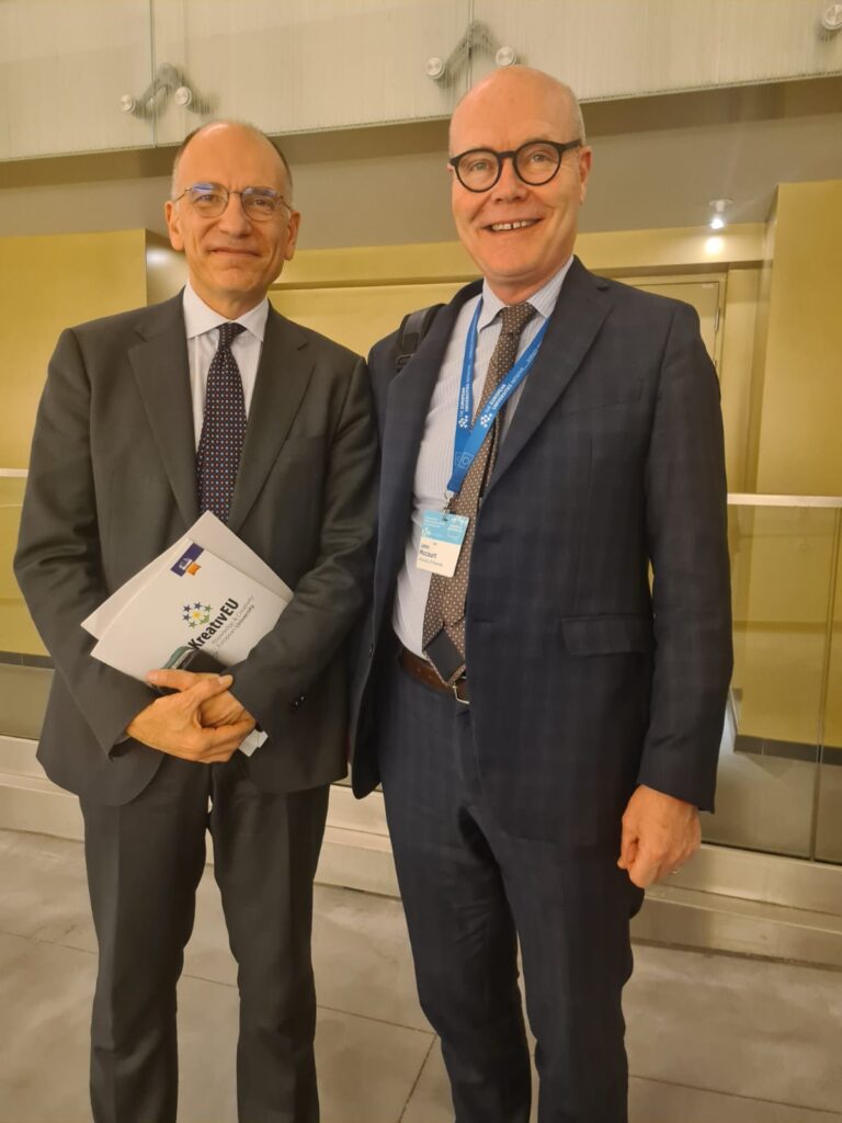 Il rettore McCourt a Bruxelles per UniMc e Erua