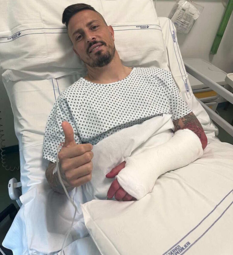 Samb, ok per Umberto Eusepi sottoposto a intervento in Ortopedia del Madonna del soccorso