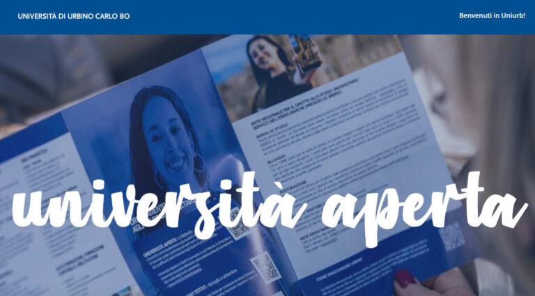 UniUrb presenta l’offerta formativa: dal 12 al 14 febbraio torna Università Aperta