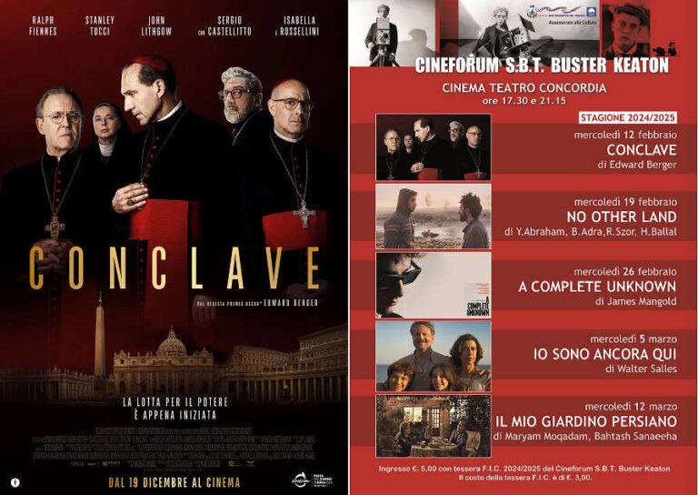 CONCLAVE di Edward Berger al Cineforum