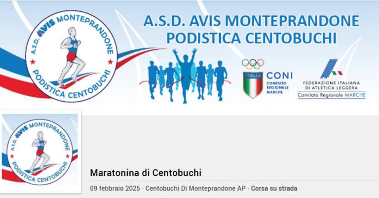 Maratonina di Centobuchi, ecco la 34a edizione