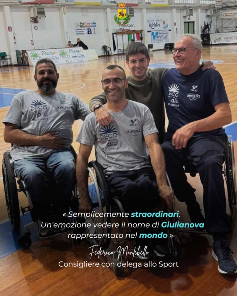 Amicacci Abruzzo Basket in carrozzina tra le migliori 4 al mondo