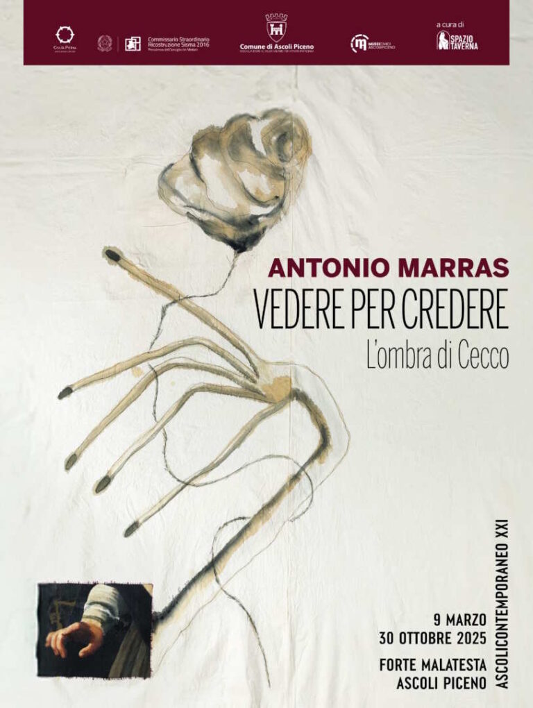 Antonio Marras, ‘Vedere per credere. L’ombra di Cecco’ al Forte Malatesta