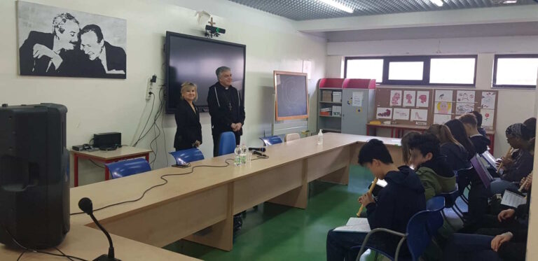 Sua Eccellenza Mons. Giampiero Palmieri all’Ic Monteprandone