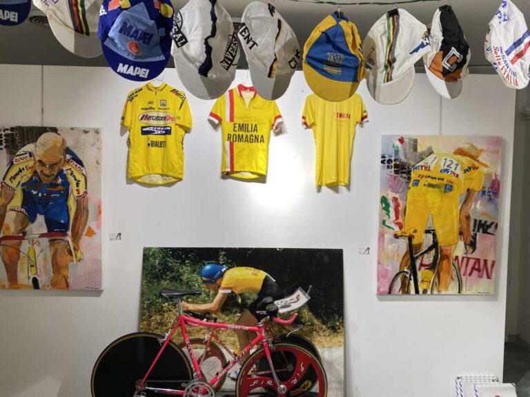 La Tirreno-Adriatico con ‘Le Bici dei Campioni’ alla Palazzina Azzurra