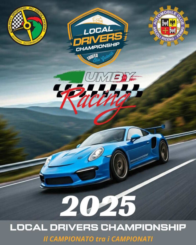 PRESENTATO AD ASCOLI PICENO IL “LOCAL DRIVERS CHAMPIONSHIP 2025 – TROFEO ELIO GALANTI”