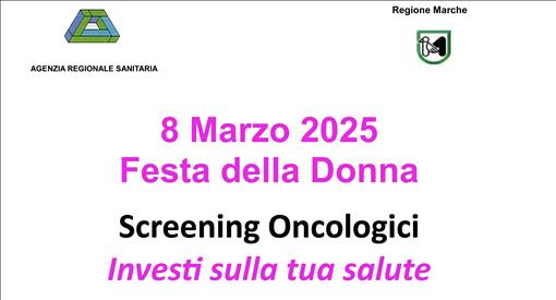 Giornata internazionale della donna: screening oncologici per la tutela della salute