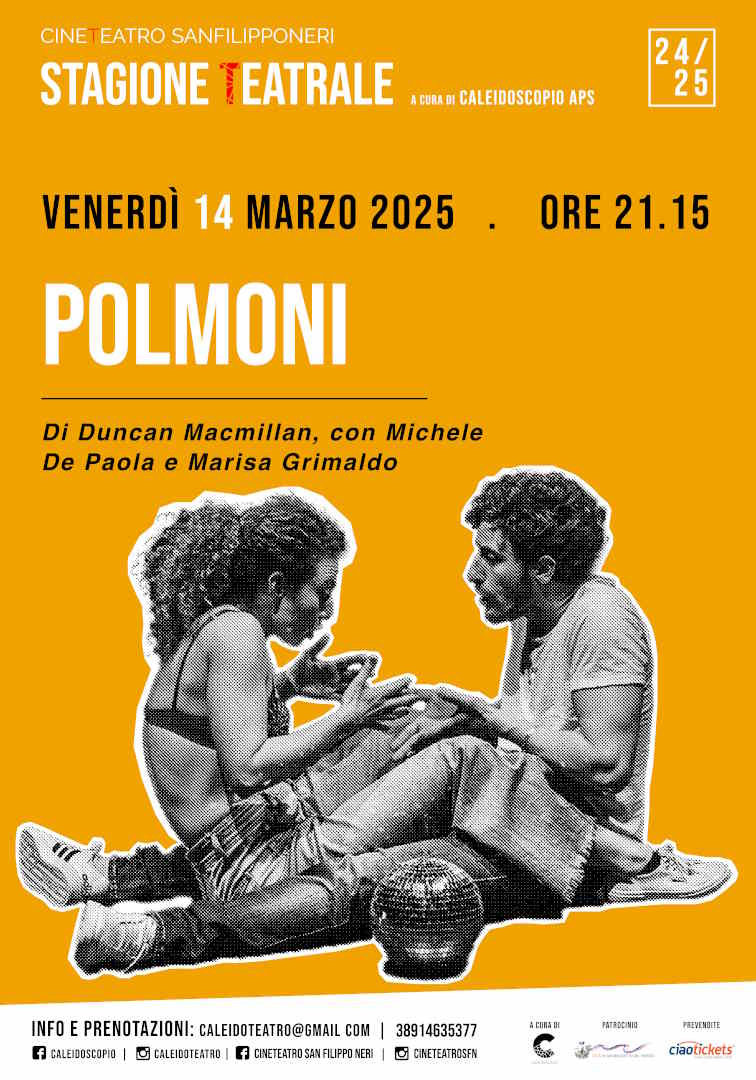 Polmoni in scena al Cineteatro San Filippo Neri
