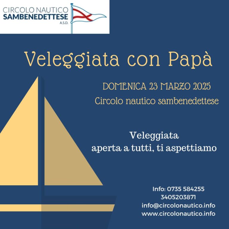 Al Cns torna la “Veleggiata con papà”