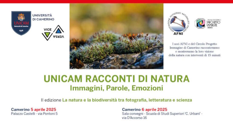 Racconti di Natura: evento UniCam per narrare la natura e la sua magia