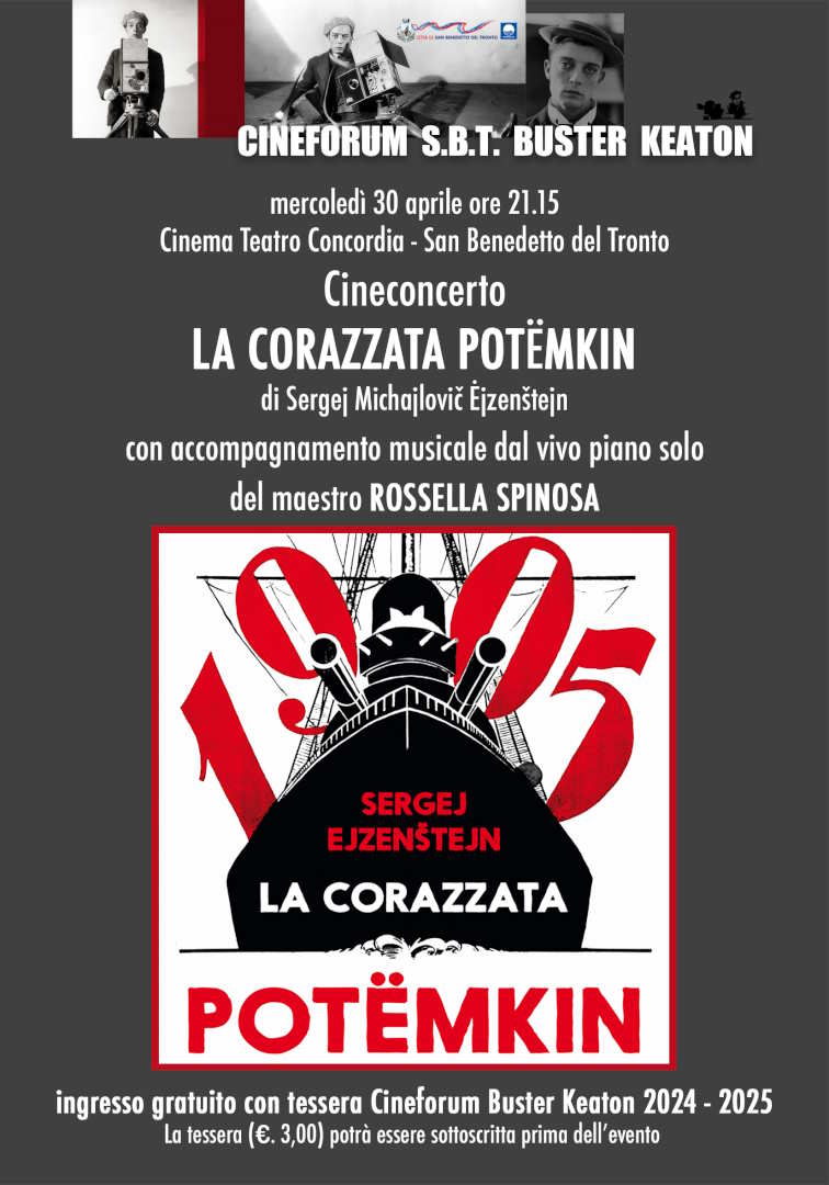 LA CORAZZATA POTËMKIN al Cineforum