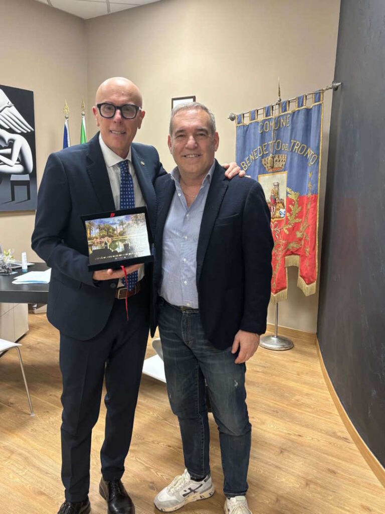 Il sindaco Antonio Spazzafumo ha ricevuto oggi il nuovo direttore generale dell’Ast 5, il dr. Antonello Maraldo