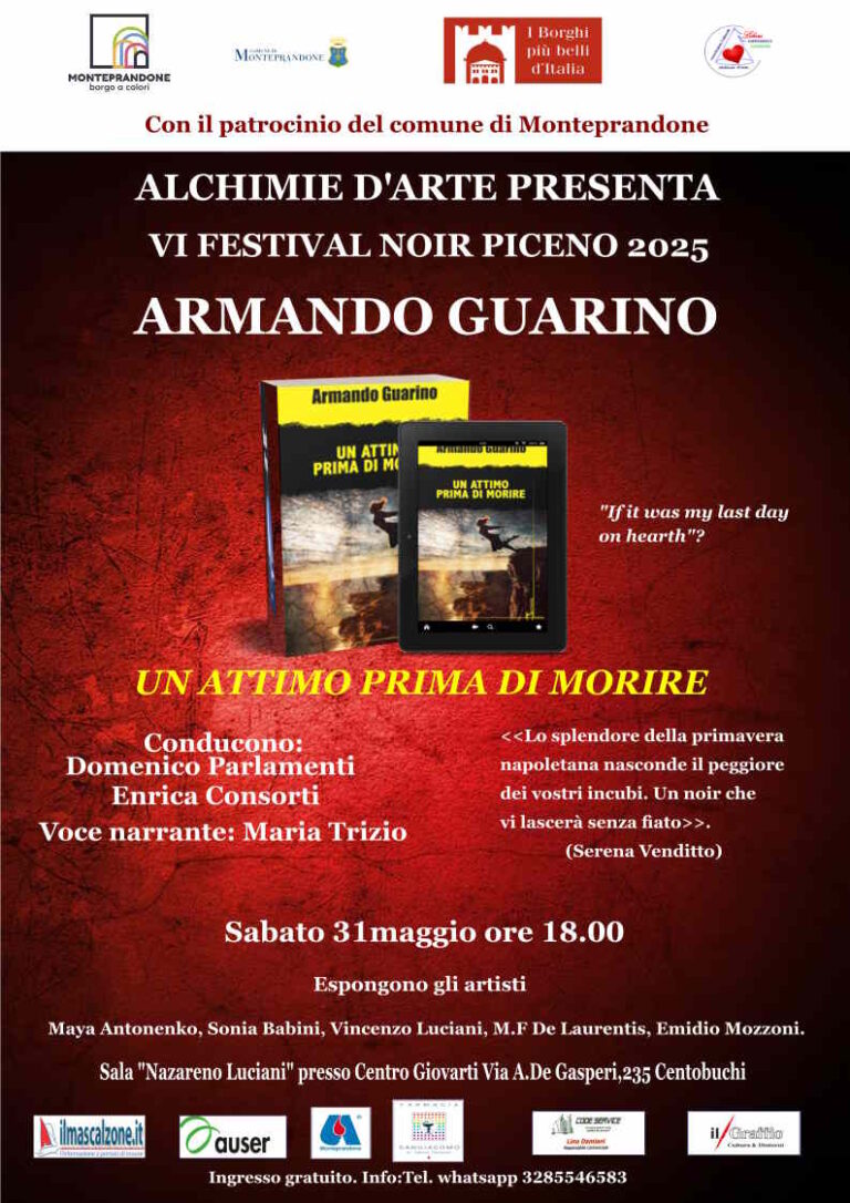 è il VI Festival noir nazionale Piceno 2025