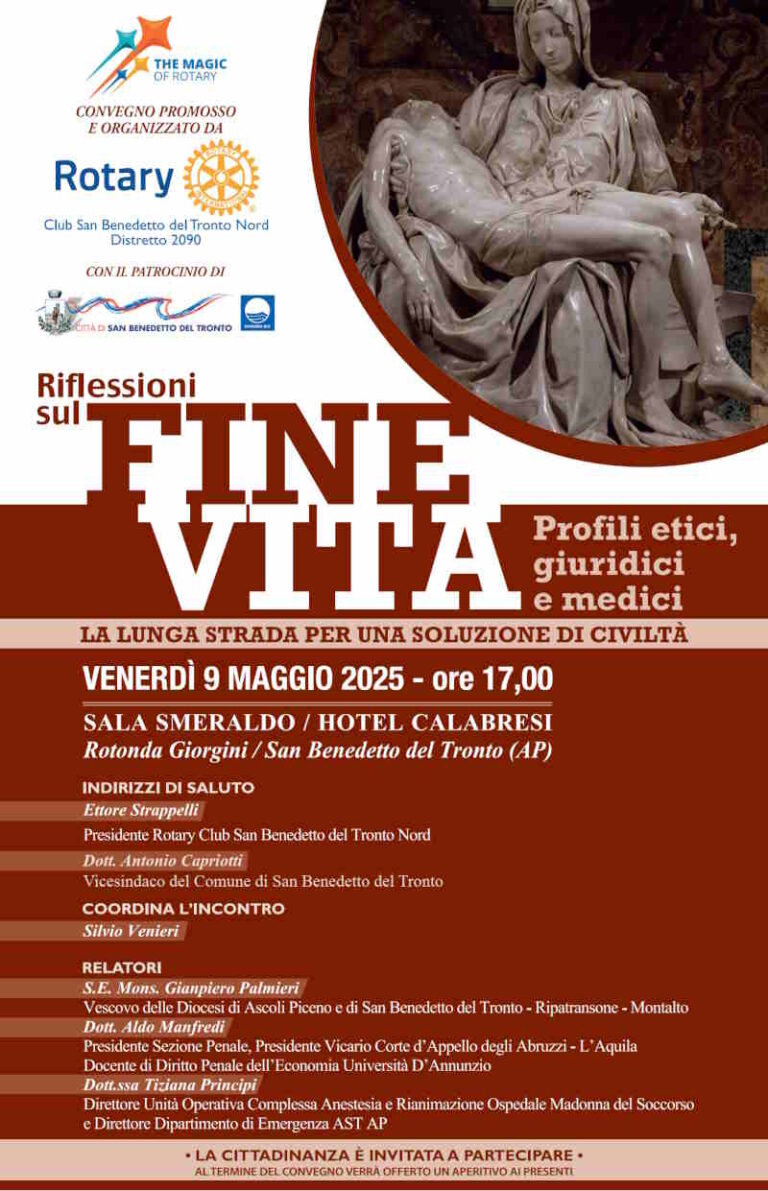FINE VITA: PROFILI ETICI, GIURIDICI E MEDICI