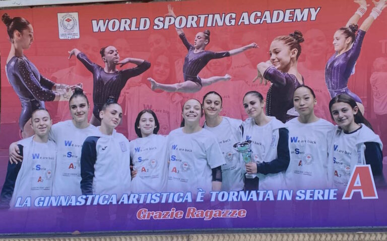 Le atlete della World Sport Academy in serie A premiate in Comune