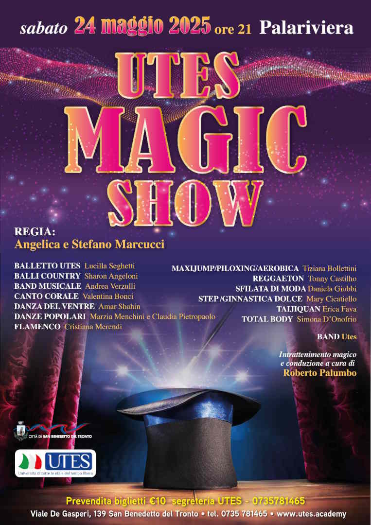 Utes Magic Show. La magia è nell’aria! @ PalaRiviera