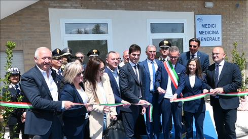 Inaugurato il nuovo Poliambulatorio dei Medici di Medicina Generale nella Casa di Comunità di Montegiorgio