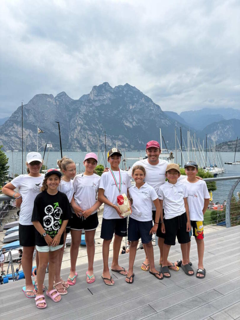 Ottime prove degli atleti del Circolo Nautico Sambenedettese al Trofeo Optimist d’Argento di Torbole