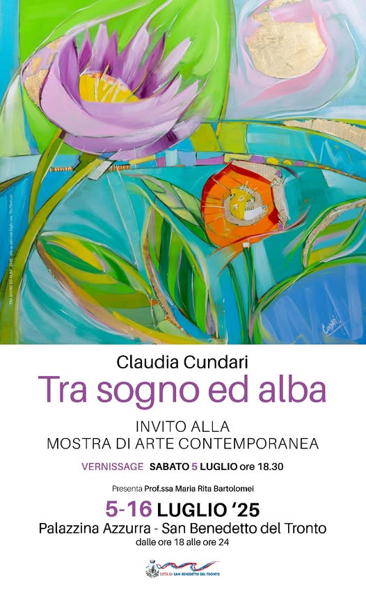 Claudia Cundari, ‘tra sogno ed alba’ @ Palazzina Azzurra