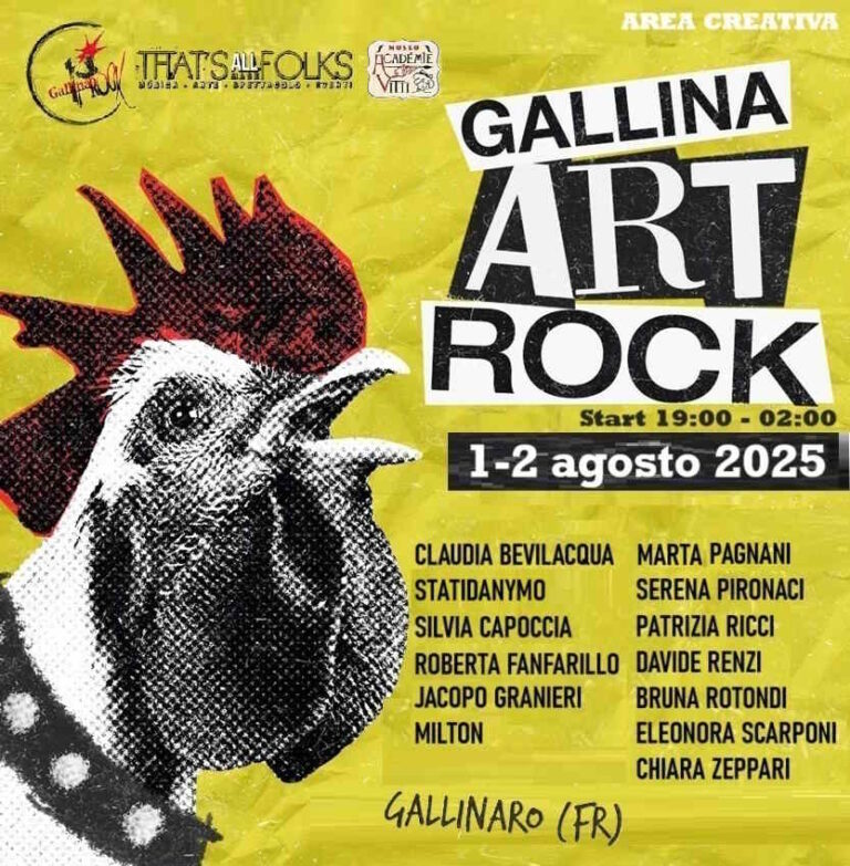 GallinaRock, pronta l’esplosione di creatività